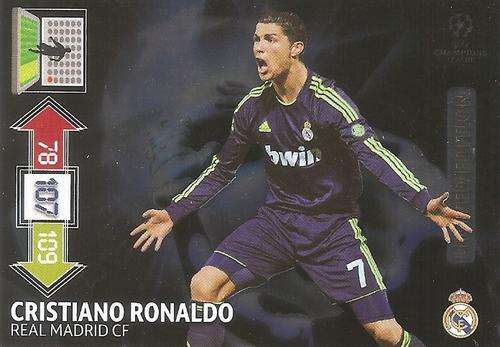CRISTIANO RONALDO - PANINI CHAMPIONS LEAGUE UPDATES 2013 - ULTRA RARE "LIMITED EDITION` TRADING CARD