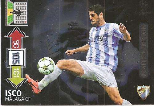 ISCO - PANINI CHAMPIONS LEAGUE `UPDATES` 2012/13 -  `LIMITED EDITION` CARD