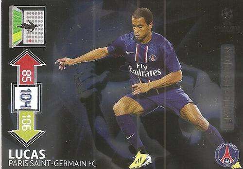 LUCAS - PANINI CHAMPIONS LEAGUE `UPDATES` 2012/13 - RARE `LIMITED EDITION` CARD