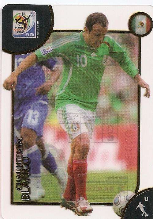 2010 FIFA ADRENALYN PREMIUM - CUAUHTEMOC BLANCO "ULTRA" CARD 141