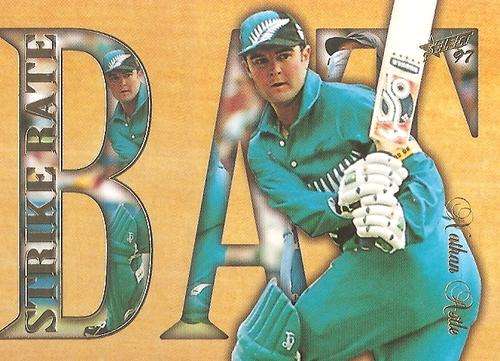 NATHAN ASTLE - 97 SELECT CRICKET - "STRIKE RATE" FOIL CARD SC2