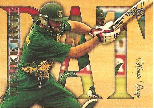 HANSIE CRONJE - 97 SELECT CRICKET - "STRIKE RATE" FOIL CARD SC3
