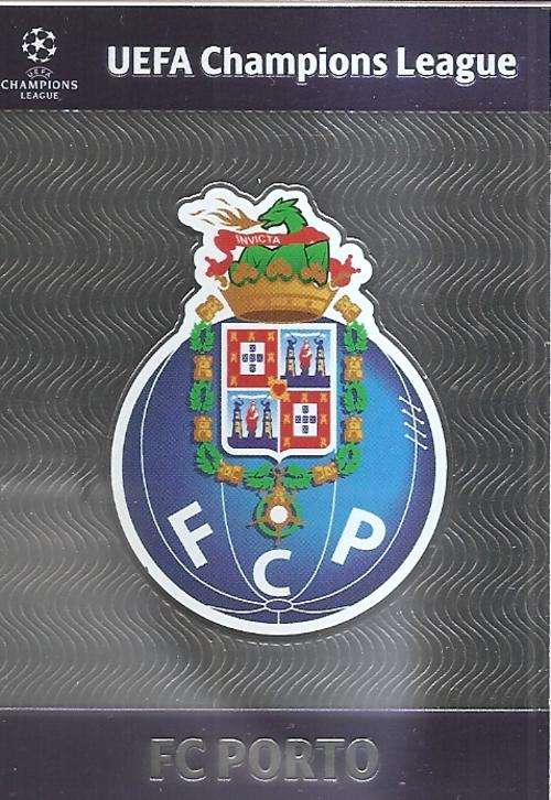 CHAMPIONS LEAGUE `UPDATES` 2013 - FC PORTO `RARE` `CLUB BADGE` FOIL TRADING CARD