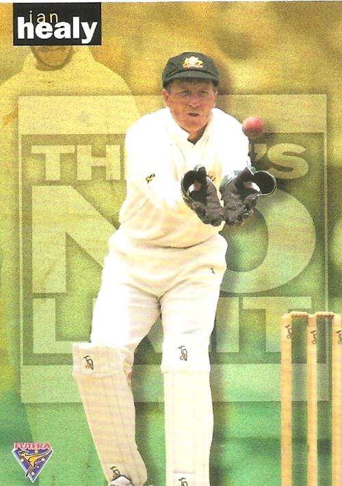 IAN HEALY - FUTERA `THERE`S NO LIMIT` CRICKET - INSERT CARD TNL22