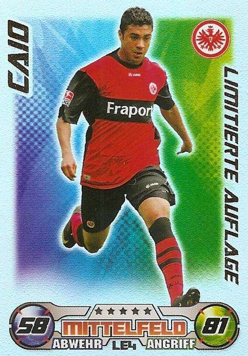 MATCH ATTAX 09/10 BUNDESLIGA - CAIO "LIMITED EDITION" CARD L4