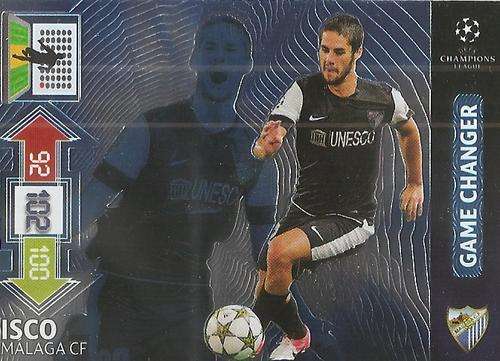 CHAMPIONS LEAGUE `UPDATES` 2013 - ISCO `RARE` `GAME CHANGER` FOIL CARD