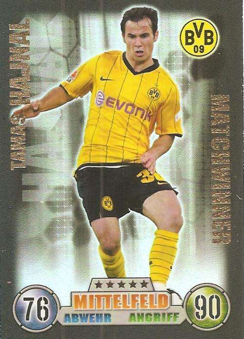 MATCH ATTAX  "BUNDESLIGA" 2008/09 - TAMAS HAJNAL "MATCHWINNER" CARD