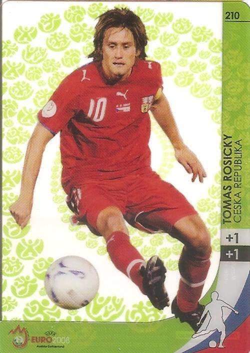 TOMAS ROSICKY - PANINI EURO 2008 OFFICAL COLLECTION - "ULTRA" CARD 210