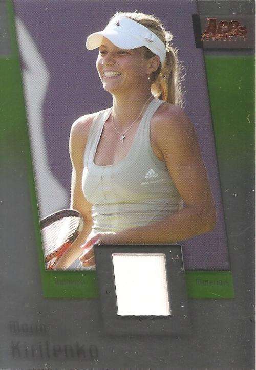 MARIA KIRILENKO - ACE AUTHENTIC 07 "GRAND SLAM II" - CERTIFIED BRONZE "WHITE MEMORABILIA" CARD JC16