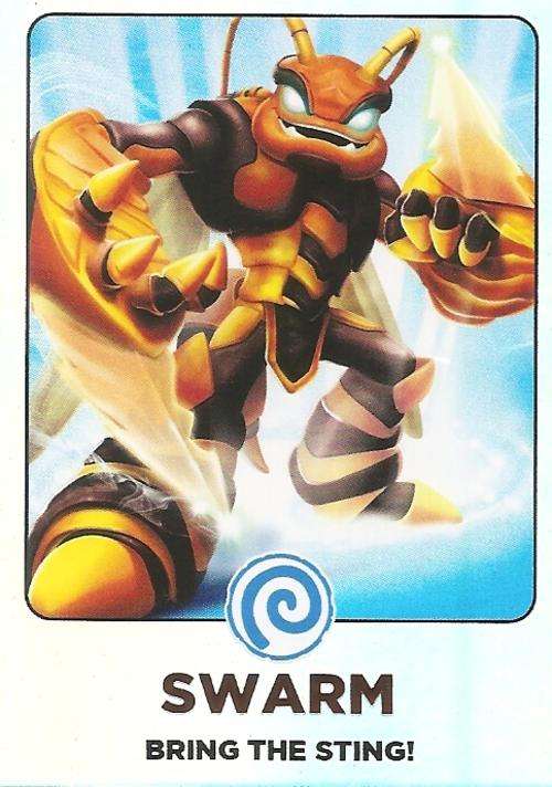 SKYLANDERS GIANTS "SERIES 1" - GIANTS "RAINBOW FOIL" CARD 166