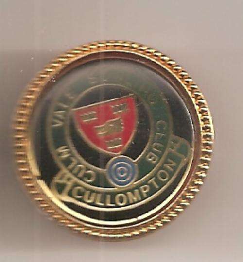 VALE BOWLING CLUB - LAPEL BADGE