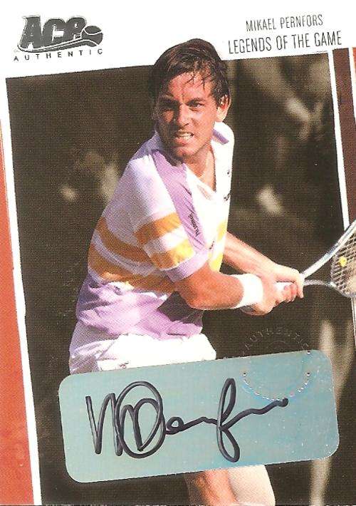 MIKAEL PENFORS - ACE 06 "LEGENDS of the GAME" - CERTIFIED "SILVER AUTOGRAPH" CARD 009 of 400