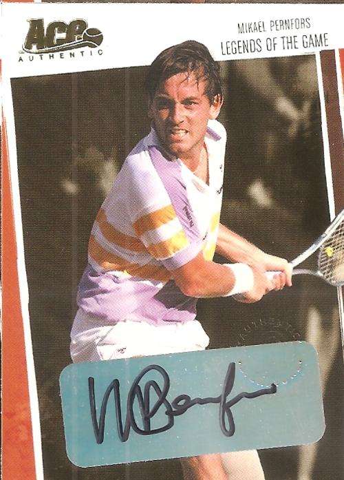 MIKAEL PENFORS - ACE 06 "LEGENDS of the GAME" - CERTIFIED "GOLD AUTOGRAPH" CARD 011 of 100