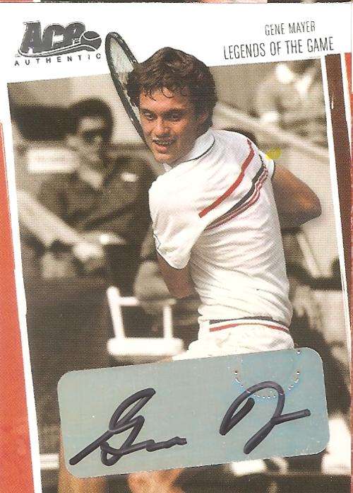 GENE MAYER - ACE 06 "LEGENDS of the GAME" - CERTIFIED "SILVER AUTOGRAPH" CARD 264 of 400
