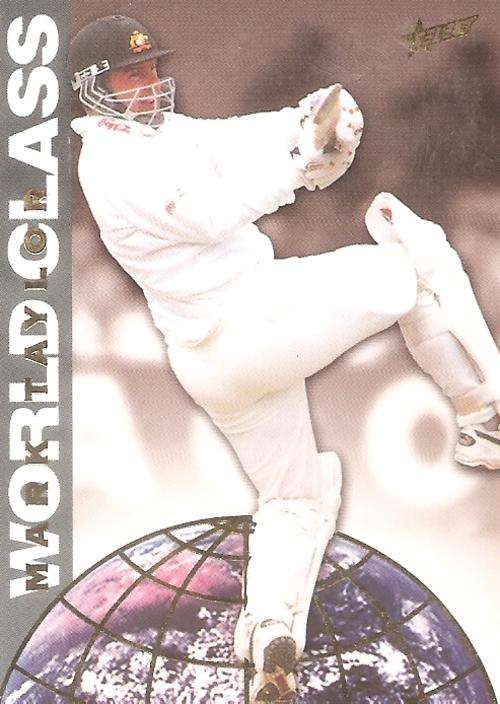 MARK TAYLOR - 98 SELECT CRICKET - "WORLD CLASS" GOLD INSERT CARD WC2
