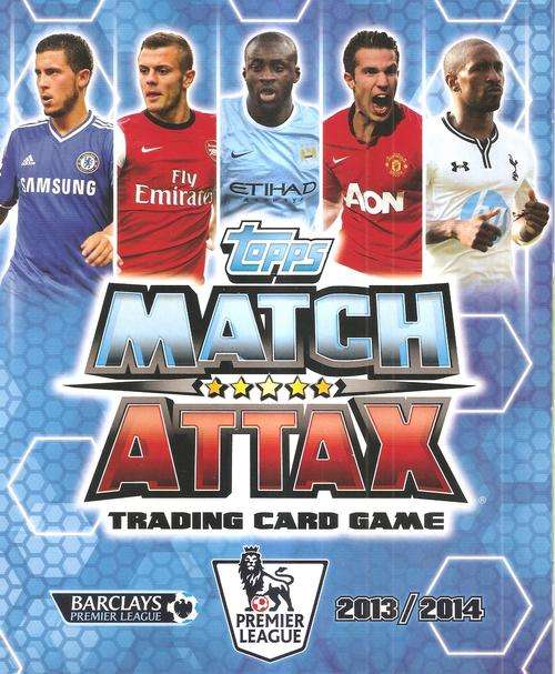 MATCH ATTAX 2013/14 "INTERNATIONAL EDITION" - COMPLETE 224 CARD SET in OFFICIAL BINDER