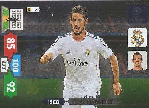 CHAMPIONS LEAGUE  2013/14 ADRENALYN XL - ISCO "GAME CHANGER" CARD