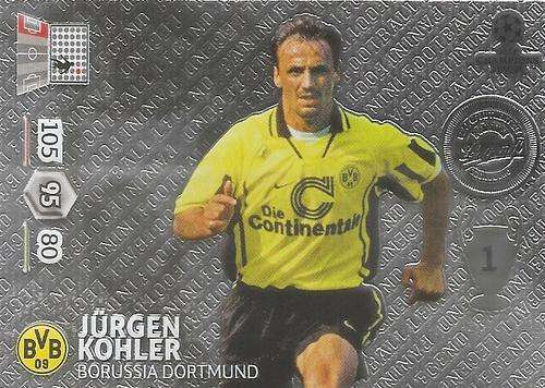 JURGEN KOHLER - PANINI CHAMPIONS LEAGUE  2013/2014 - RARE `LEGEND` TRADING CARD