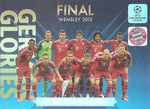 CHAMPIONS LEAGUE  2013/14 ADRENALYN XL - "RARE" GERMAN GLORIES " LIMITED EDITION CARD L2