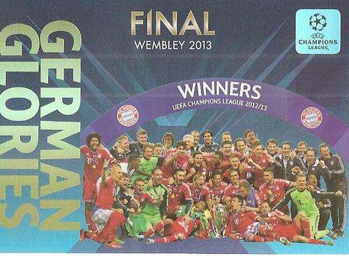 CHAMPIONS LEAGUE  2013/14 ADRENALYN XL - "RARE" GERMAN GLORIES " LIMITED EDITION CARD L3