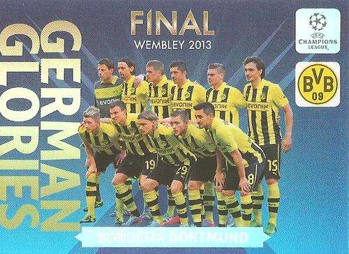 CHAMPIONS LEAGUE  2013/14 ADRENALYN XL - "RARE" GERMAN GLORIES " LIMITED EDITION CARD L4