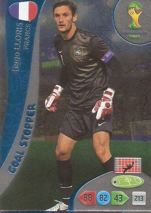 WORLD CUP 2014 ADRENALYN XL - HUGO LLORIS "GOAL STOPPER" CARD