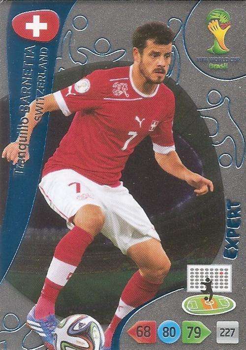 WORLD CUP 2014 ADRENALYN XL - TRANQUILO BARNETTA "EXPERT" CARD