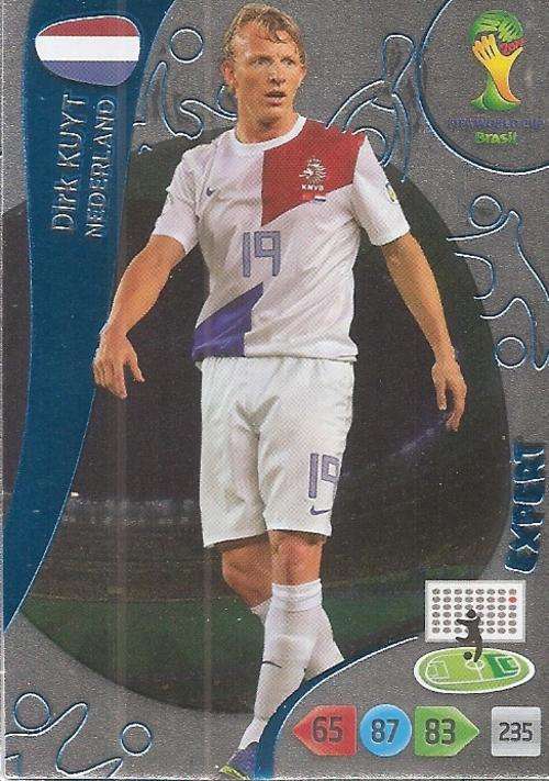 WORLD CUP 2014 ADRENALYN XL - DIRK KUYT "EXPERT" CARD