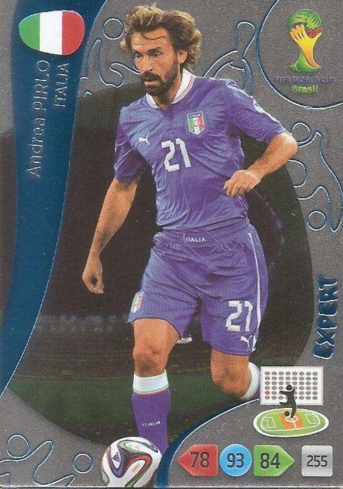 WORLD CUP 2014 ADRENALYN XL - ANDREA PIRLO "EXPERT" CARD