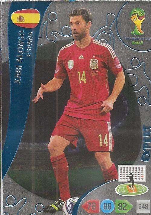 WORLD CUP 2014 ADRENALYN XL - XABI ALONSO "EXPERT" CARD