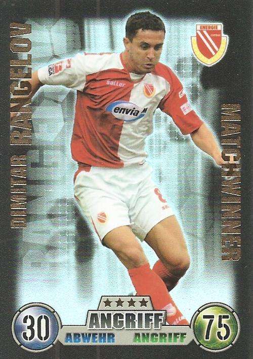 MATCH ATTAX  "BUNDESLIGA" 2008/09 - DIMITAR RANGELOV "MATCHWINNER" CARD