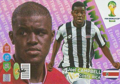 JOEL CAMPBELL - WORLD CUP 2014 ADRENALYN XL - "LIMITED EDITION"  CARD