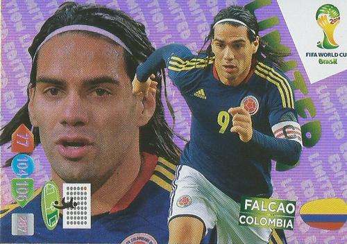 FALCAO - WORLD CUP 2014 ADRENALYN XL - "LIMITED EDITION"  CARD