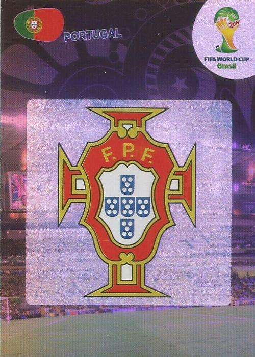 WORLD CUP 2014 ADRENALYN XL - PORTUGAL  "COUNTRY BADGE" CARD