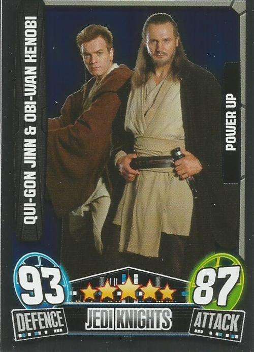 STAR WARS 2014 - FORCE ATTAX MOVIE SERIES 3 - `POWER-UP` CARD 199