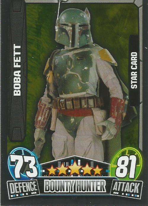 STAR WARS 2014 - FORCE ATTAX MOVIE SERIES 3 - `STAR CARD` CARD 224