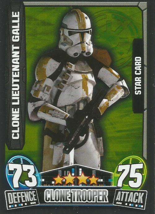 STAR WARS 2014 - FORCE ATTAX MOVIE SERIES 3 - `STAR CARD` CARD 217
