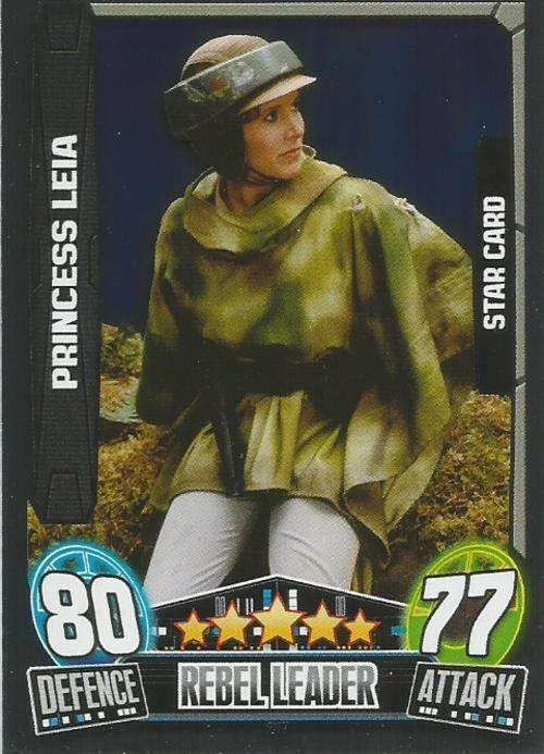 STAR WARS 2014 - FORCE ATTAX MOVIE SERIES 3 - `STAR CARD` CARD 207