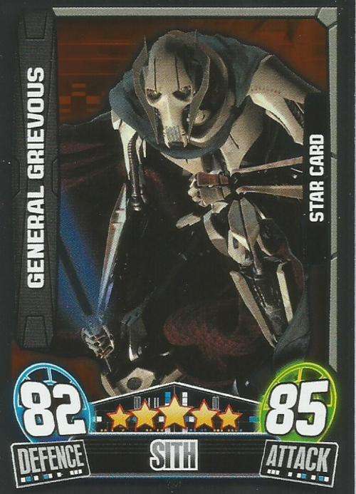 STAR WARS 2014 - FORCE ATTAX MOVIE SERIES 3 - `STAR CARD` CARD 220