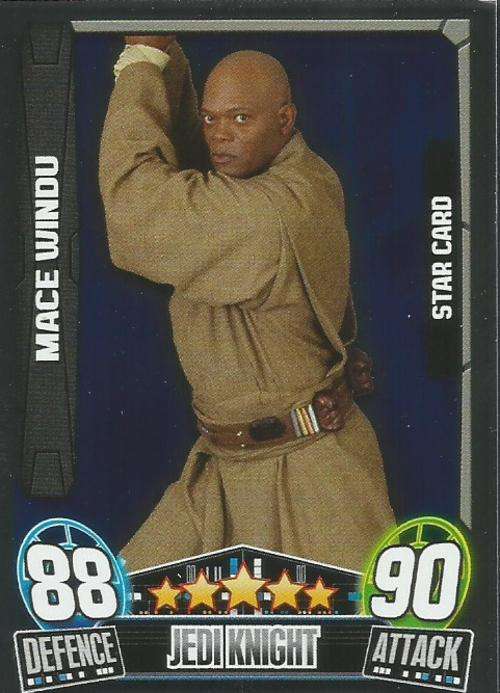 STAR WARS 2014 - FORCE ATTAX MOVIE SERIES 3 - `STAR CARD` CARD 215