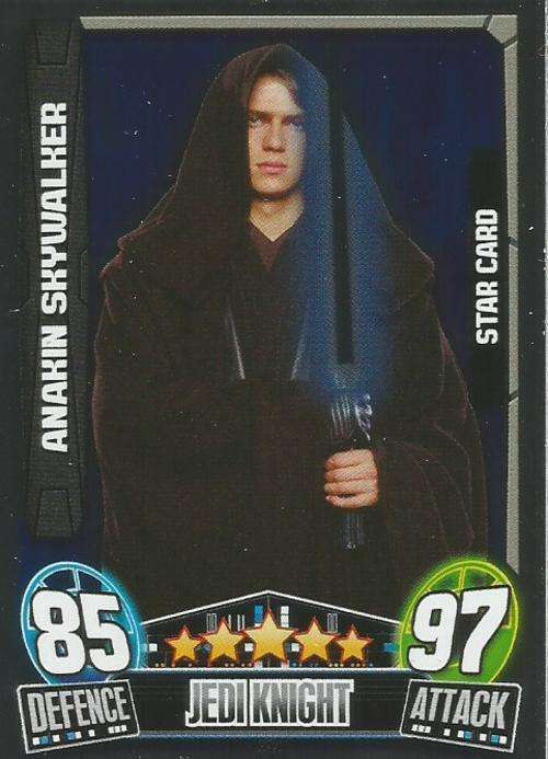 STAR WARS 2014 - FORCE ATTAX MOVIE SERIES 3 - `STAR CARD` CARD 212