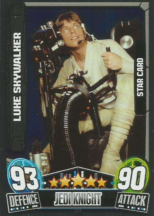 STAR WARS 2014 - FORCE ATTAX MOVIE SERIES 3 - `STAR CARD` CARD 205