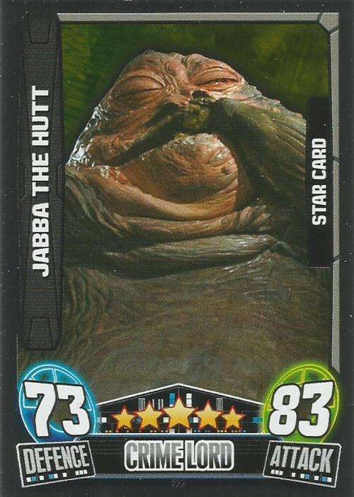 STAR WARS 2014 - FORCE ATTAX MOVIE SERIES 3 - `STAR CARD` CARD 222