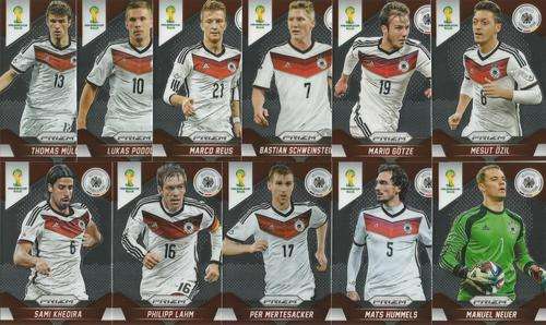 WORLD CUP 2014 BRAZIL PANINI "PRIZM" - COMPLETE 201 "SILVER PRIZM" ALL "FOIL"  CARD COLLECTION