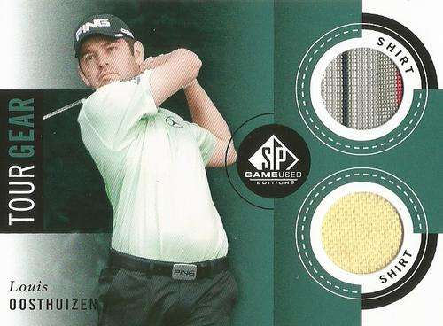 LOUIS OOSTHUIZEN - `AUTHENTIC TOUR GEAR` CARD TG/LO - by UPPER DECK 2014