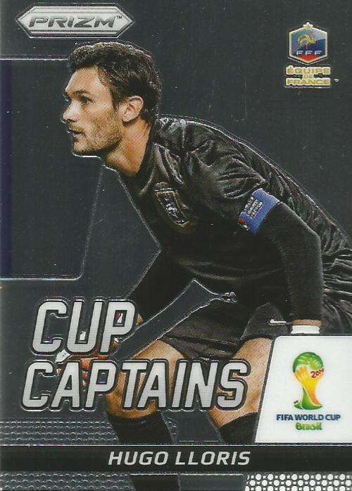 HUGO LLORIS - WORLD CUP 2014 PANINI "PRIZM" -  "CUP CAPTAIN" CARD 13