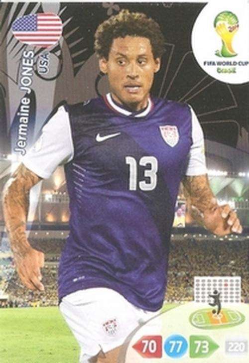 JERMAINE JONES - WORLD CUP 2014 ADRENALYN XL - USA "BASE" CARD