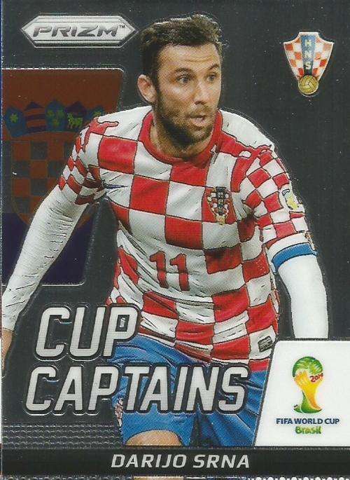 DARIJO SRNA - WORLD CUP 2014 PANINI "PRIZM" -  "CUP CAPTAIN" CARD 6