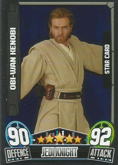 STAR WARS 2014 - FORCE ATTAX MOVIE SERIES 3 - `STAR CARD` CARD 213