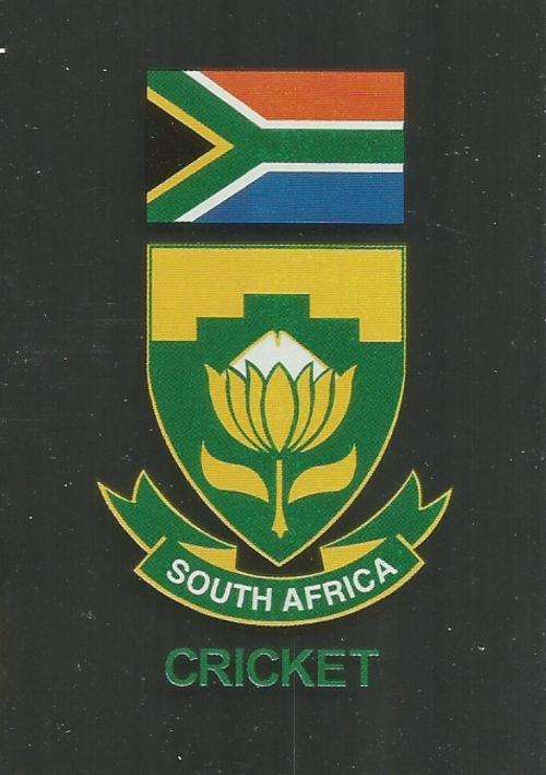 CRICKET SA - 2014 BIG BALL `HEROES COLLECTION` - `LOGO` FOIL TRADING CARD 10